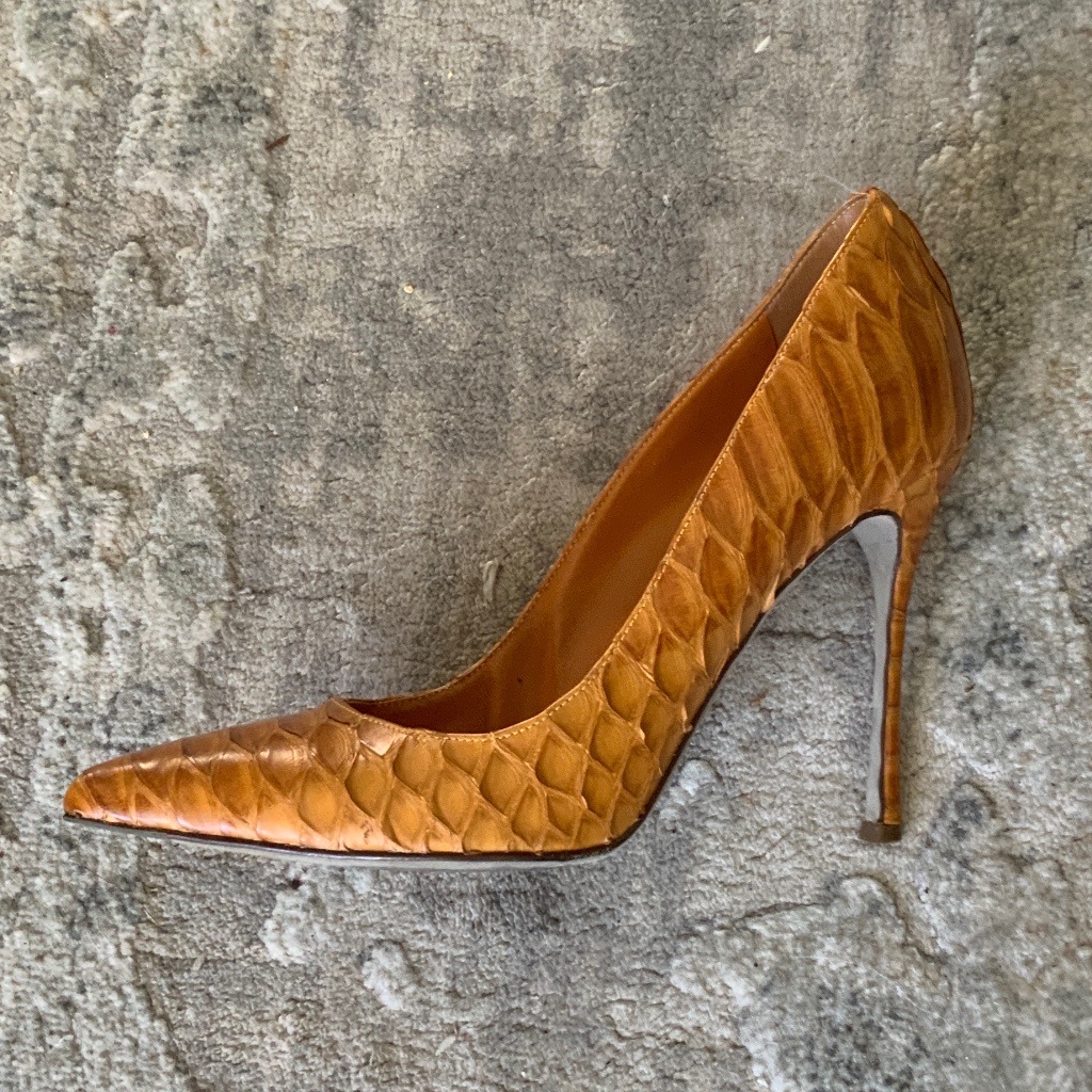 Sergio Rossi,Gorgeous Real Python Pumps